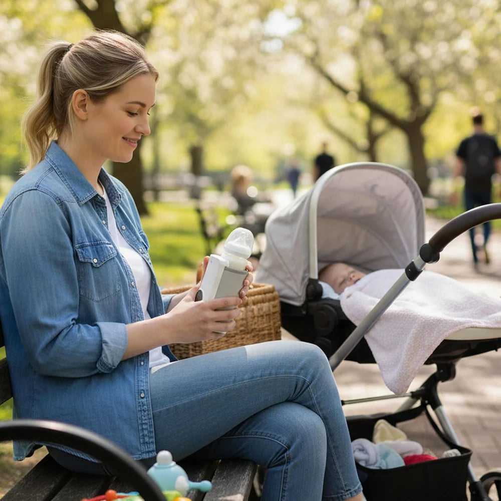 Portable Cordless Milk Bottle Warmer