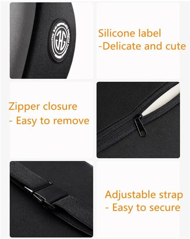 Ergonomic Car Lumbar and Neck Support Pillow