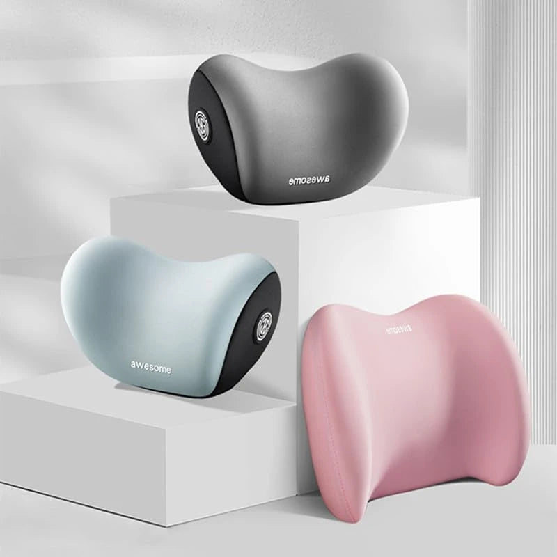 Ergonomic Car Lumbar and Neck Support Pillow