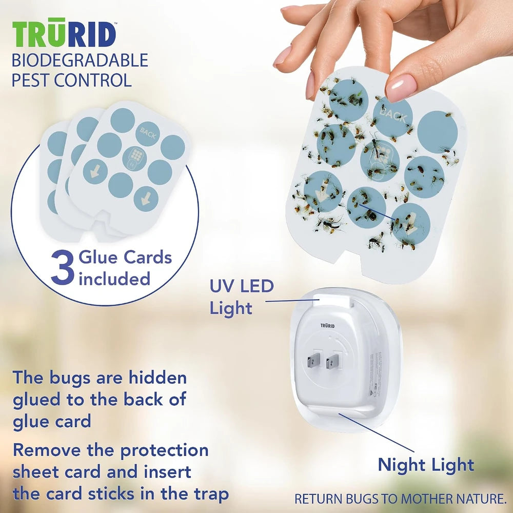 TruRid Indoor Plug-in Fly Trap