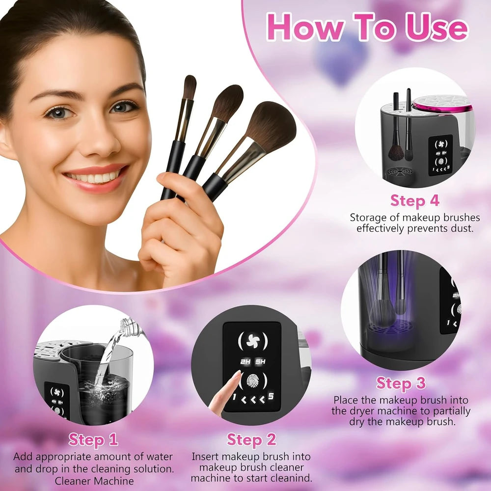 Electric Makeup Brush Cleaner