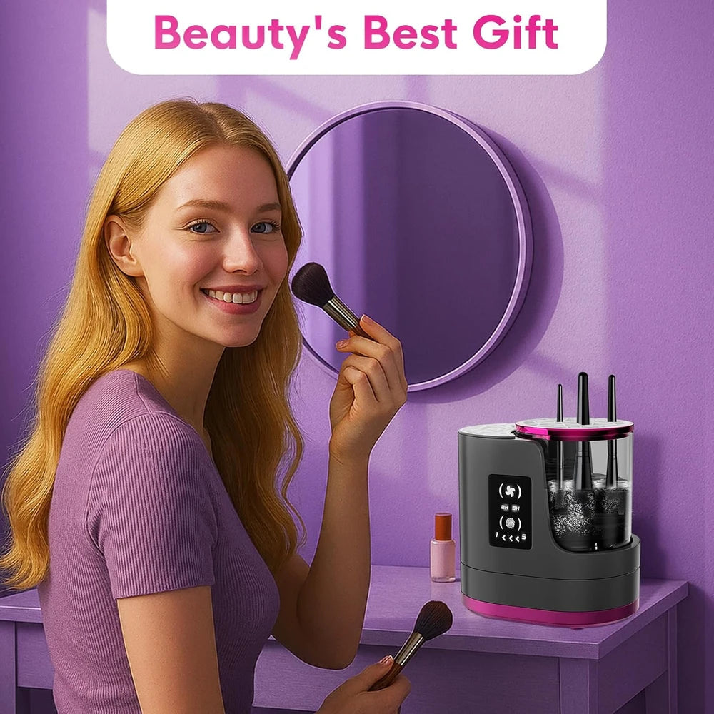 Electric Makeup Brush Cleaner