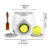 Interactive Tennis Ball Dog Treat Launcher