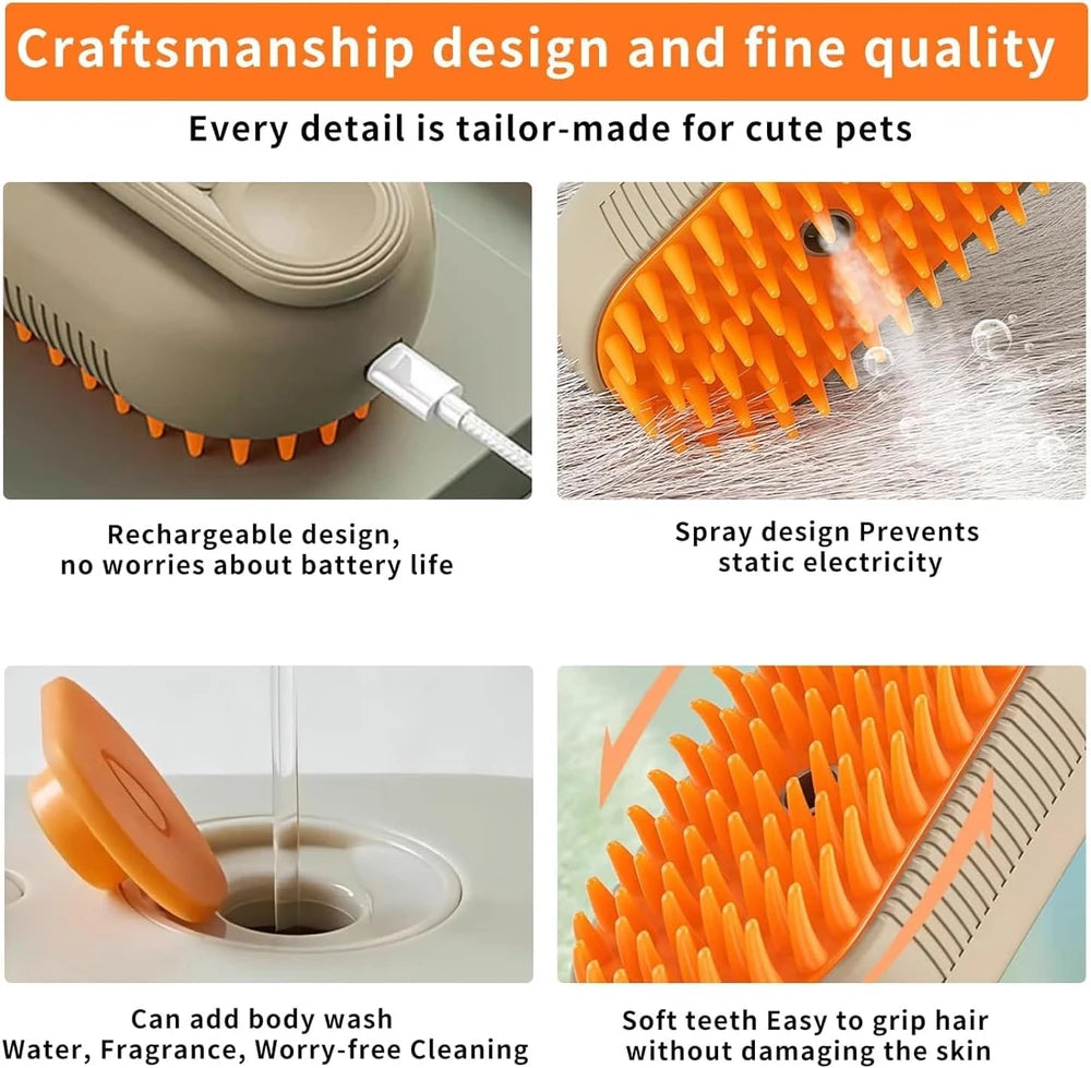 Tropame Steam Cat Brush