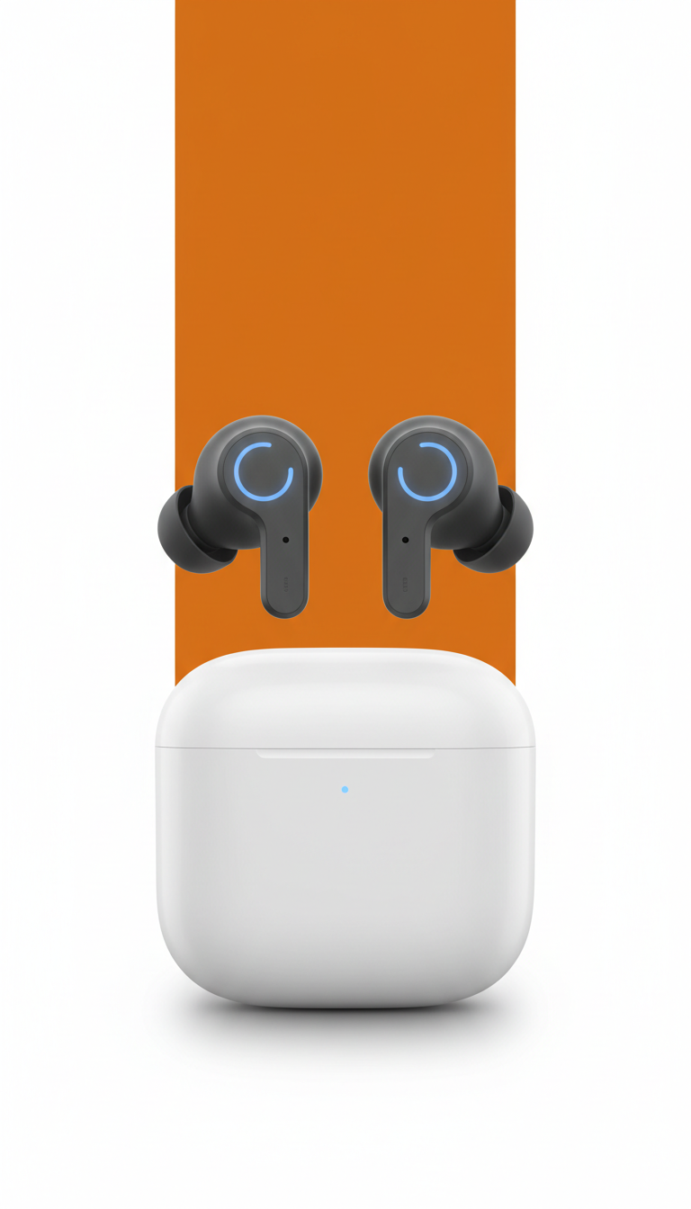 Smart Wireless Earbuds with Touch Controls