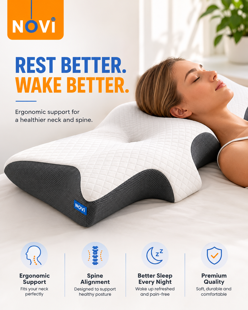 Cervical Pillow Back Support